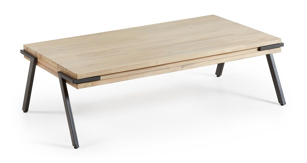 Akátový konferenční stolek Kave Home Thinh 125 x 70 cm - Designovynabytek.cz