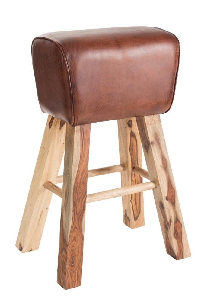 Barová stolička GYM - 49*35*75 cm J-Line by Jolipa - LaHome - vintage dekorace