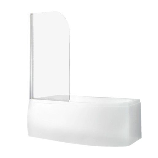 Vanová zástěna Roth Screen Pro 140x81 cm bílá 4000688 - Siko - koupelny - kuchyně