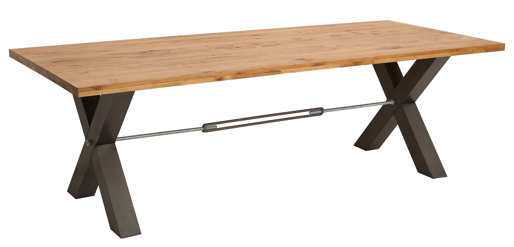 Moebel Living Masivní dubový jídelní stůl Hogan 240x100 cm - Designovynabytek.cz