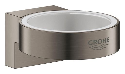 Držák skleniček Grohe Selection bez skleničky kartáčovaný Hard Graphite 41027AL0 - Siko - koupelny - kuchyně