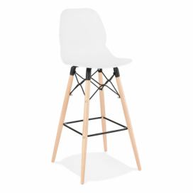 KoKoon Design Bílá barová židle Kokoon Roira