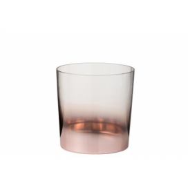 Sklenice na led na láhev Copper Glass - Ø 13*14 cm J-Line by Jolipa