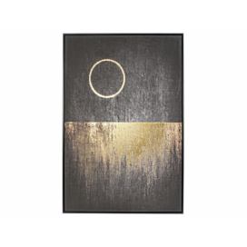 Černo zlatý obraz Bizzotto Rold 122,6 x 82,6 cm Designovynabytek.cz