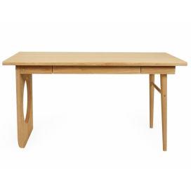 Dubový pracovní stůl Woodman Bau 140 x 70 cm
