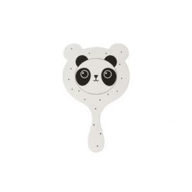 Bílé zrcátko Panda - 11*1*20cm J-Line by Jolipa