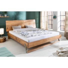 LuxD Designová postel Massive 180 x 200 cm akácie