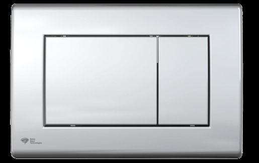 Ovládací tlačítko SAT plast chrom lesk SATAT21 - Siko - koupelny - kuchyně