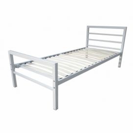 Hector Kovová postel Eveline 90x200 jednolůžko bílá