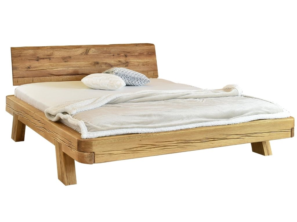 Woody Masivní dubová postel Amia 160 x 200 cm - Designovynabytek.cz