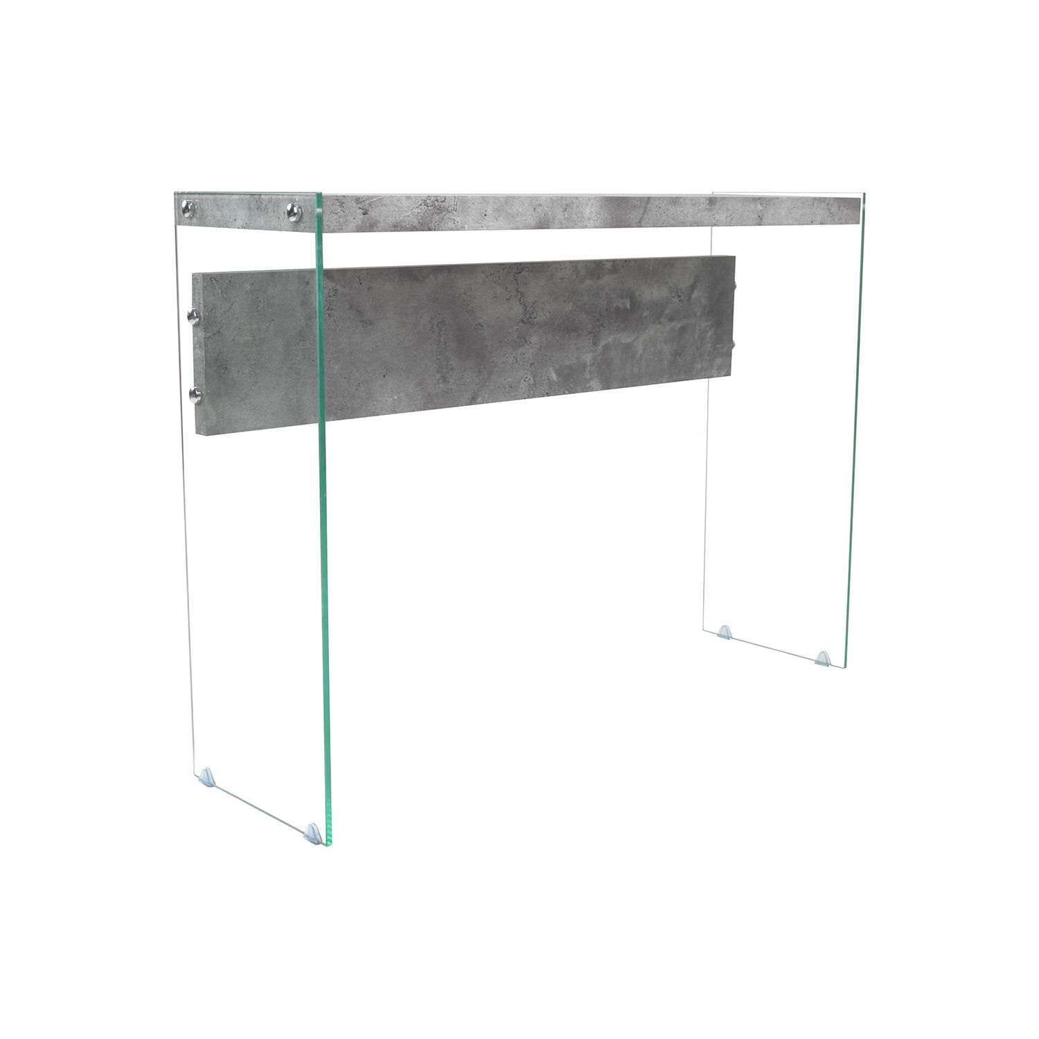Odkládací stolek sklo/MDF - IDEA nábytek