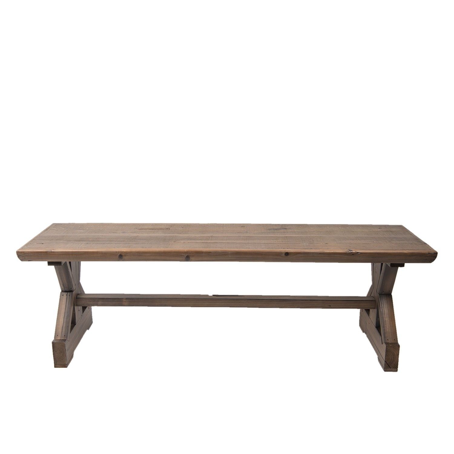 Dřevěná lavice - 131*33*41 cm Clayre & Eef - LaHome - vintage dekorace