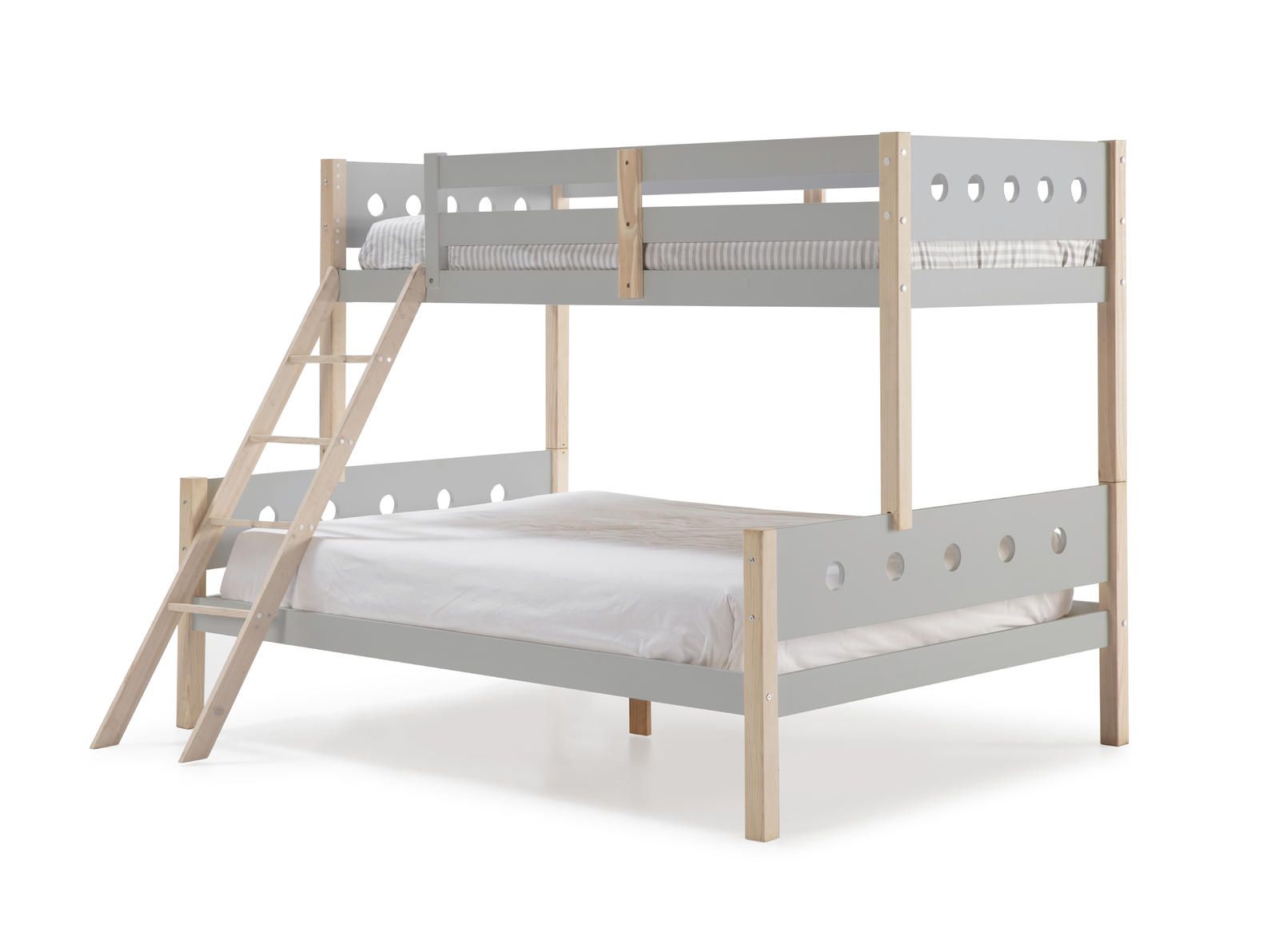 Aldo Patrová postel ve skandinávském designu Compte, light grey large - Nábytek ALDO