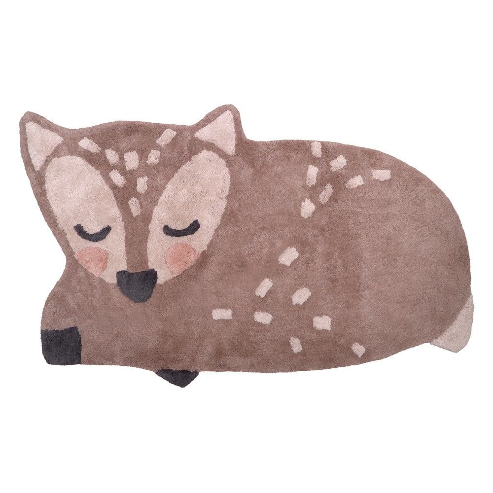 Dětský bavlněný ručně vyrobený koberec Nattiot Little Deer, 70 x 110 cm - Bonami.cz