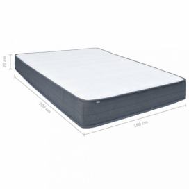 Matrace na postel boxspring Dekorhome 160x200 cm