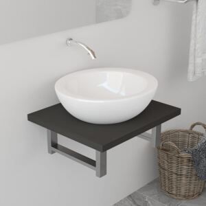 Koupelnový nábytek šedý 40 x 40 x 16,3 cm - Favi.cz