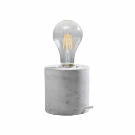   SL.0680 - Stolní lampa SALGADO 1xE27/60W/230V beton 
