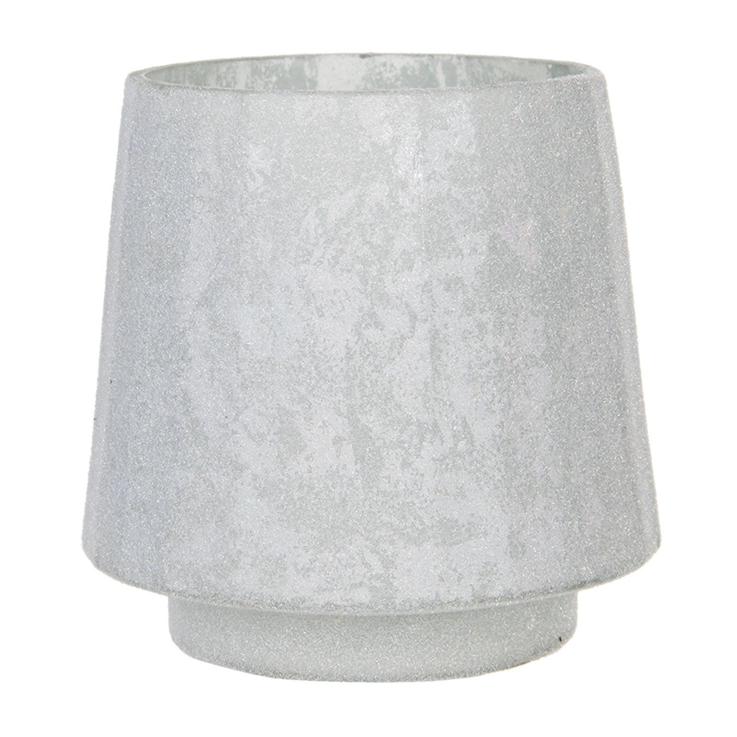 Skleněný svícen na čajovou svíčku Enzo - Ø 13*13 cm Clayre & Eef - LaHome - vintage dekorace