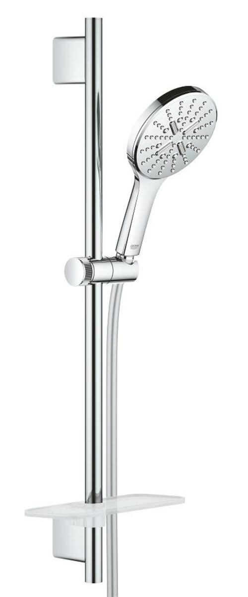 Sprchový set GROHE Rainshower SmartActive na stěnu s poličkou chrom 26575000 - Siko - koupelny - kuchyně