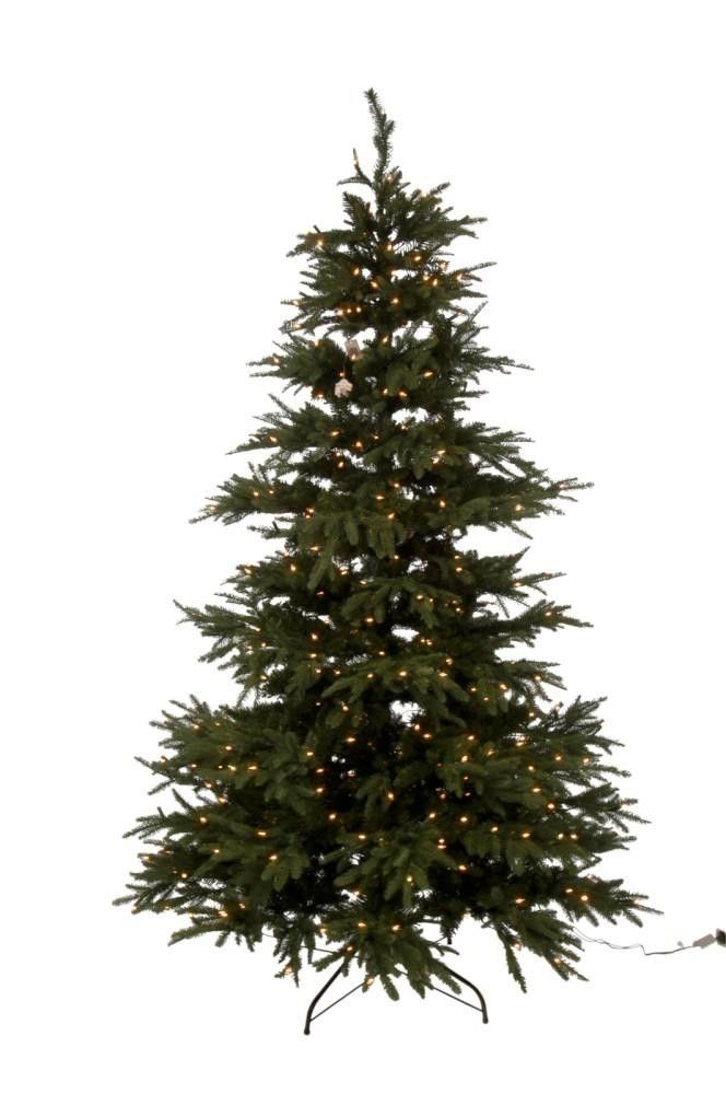 Vánoční stromek extra s led světýlky zelený - 225cm J-Line by Jolipa - LaHome - vintage dekorace