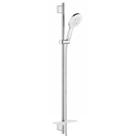 Sprchový set GROHE Rainshower SmartActive na stěnu s poličkou měsíční bílá 26579LS0