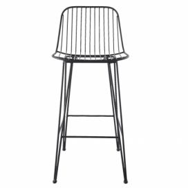 Kovová barová stolička - 40*44*90 cm Clayre & Eef