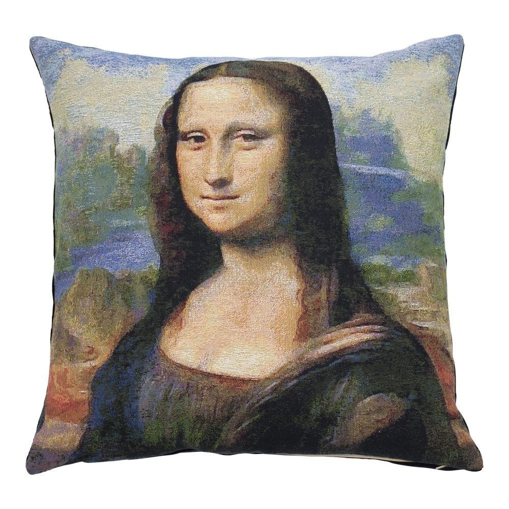 Gobelínový polštář Leonardo da Vinci Mona Lisa - 45*45*15cm Mars & More - LaHome - vintage dekorace