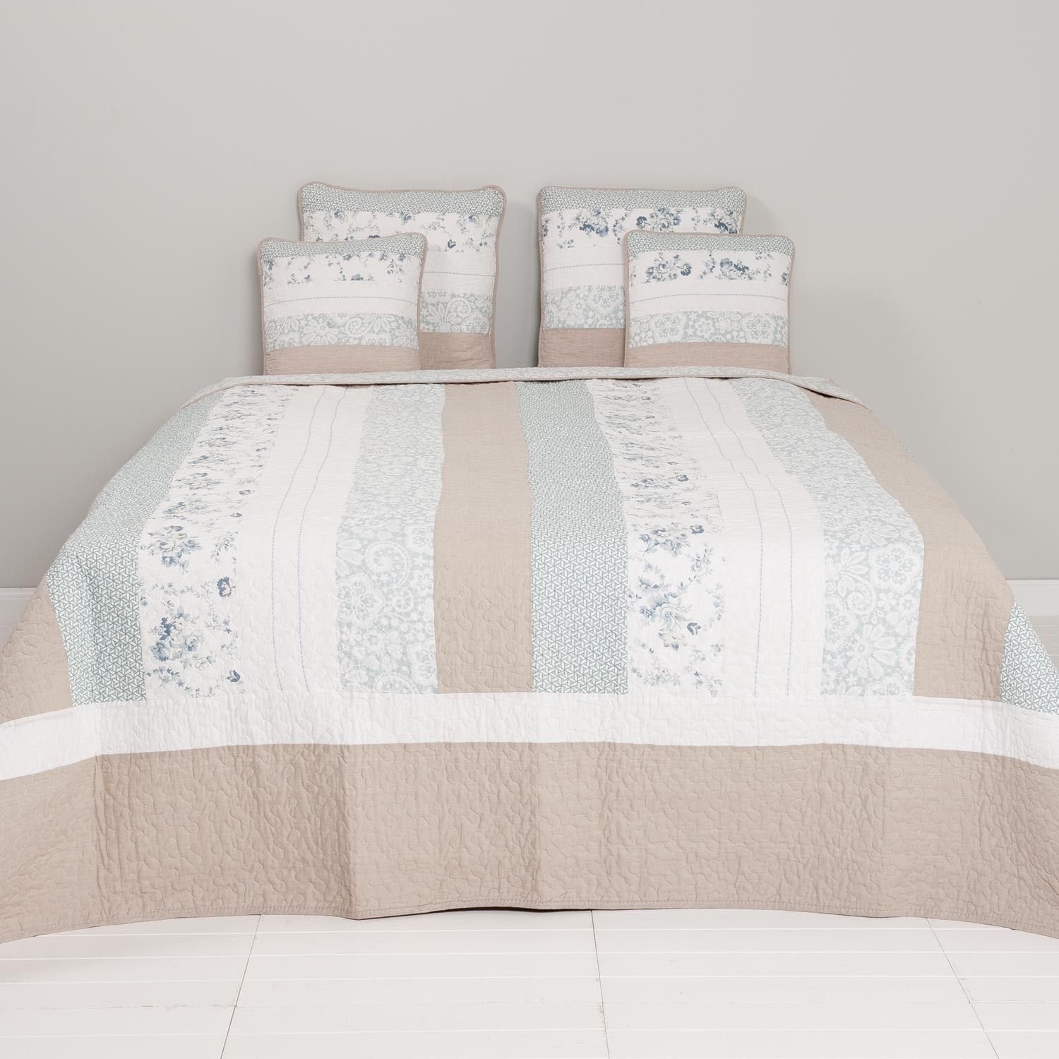 Přehoz na dvoulůžkové postele Quilt 139 - 180*260 cm Clayre & Eef - LaHome - vintage dekorace