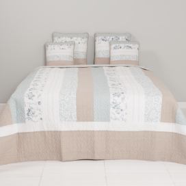 Přehoz na dvoulůžkové postele Quilt 139 - 180*260 cm Clayre & Eef