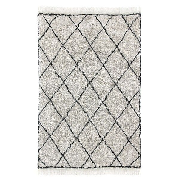 Tkaný bavlněný koberec s diamantovým vzorem Diamond  - 120*180 cm HKLIVING - LaHome - vintage dekorace