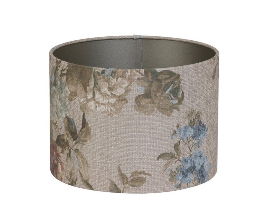 Květované stínidlo na závěsnou lampu - Ø 50* 38cm/ E27 Light & Living - LaHome - vintage dekorace
