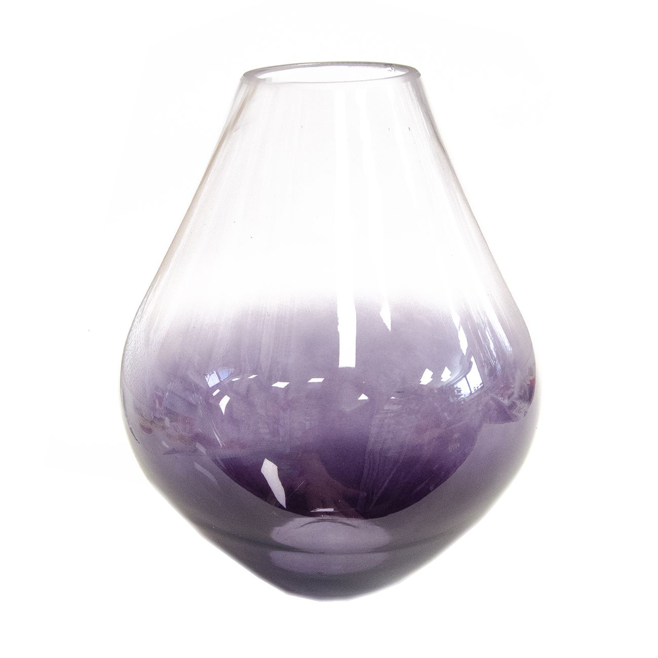 Váza skleněná Purple - Astoreo.cz