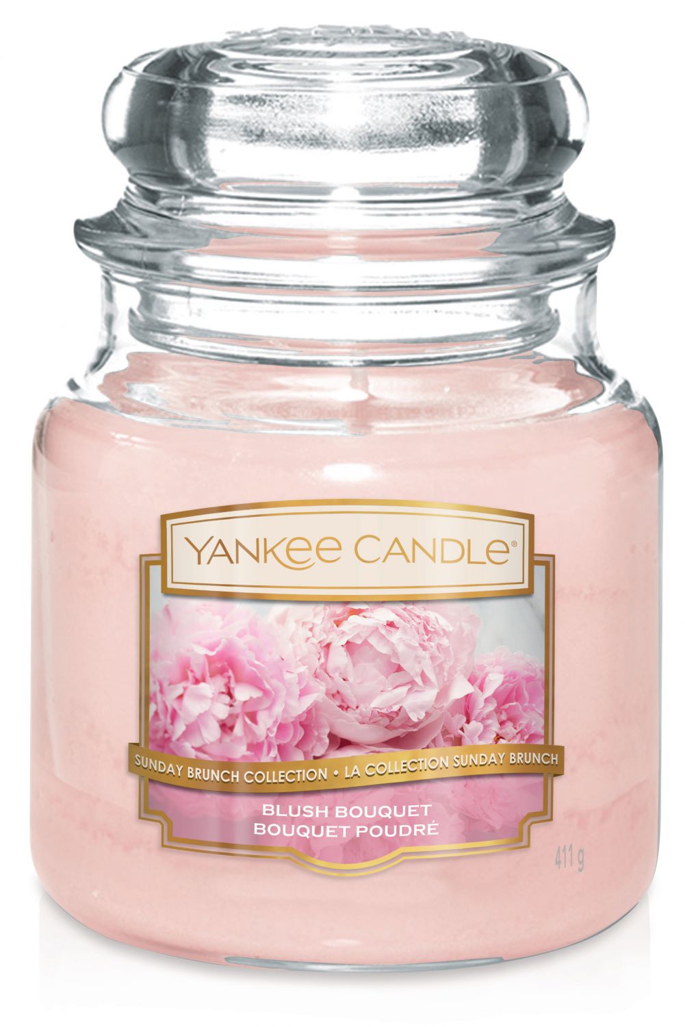 Vonná svíčka Yankee Candle střední Blush bouquet - Astoreo.cz