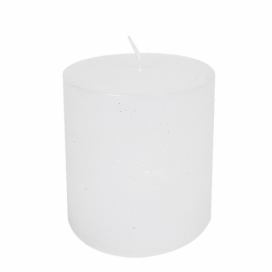 Bílá nevonná svíčka Xl válec  - Ø 10*15cm Mars & More
