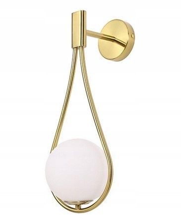 TooLight Nástěnná lampa Ball 40 cm zlatá - Houseland.cz