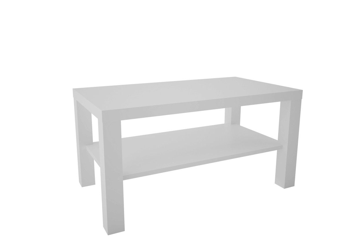 Konferenční stolek GATES II, 100x51x55, bílá - Expedo s.r.o.