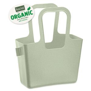 TASCHE plážová taška, zásobník, stojan na časopisy a noviny a na hračky Organic KOZIOL (barva-organic zelená) - Favi.cz