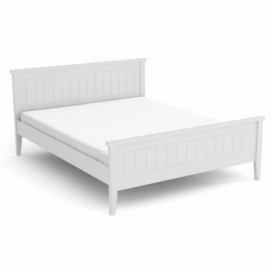 Hector Dřevěná postel Verden 90x200 cm bílá