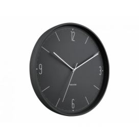 Designové nástěnné hodiny 5735BK Karlsson 40cm