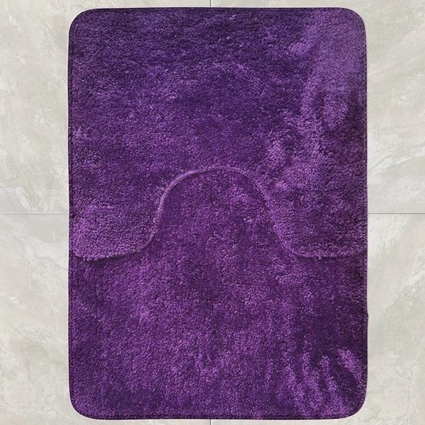 Koupelnové předložky Komfort fialová 50x80 cm  + 50x50 cm WC  - POVLECENI-OBCHOD.CZ