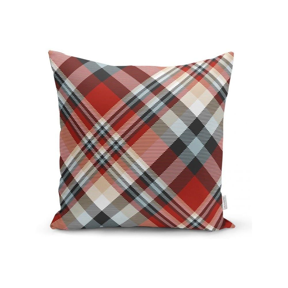 Červený dekorativní povlak na polštář Minimalist Cushion Covers Flannel, 35 x 55 cm - Bonami.cz