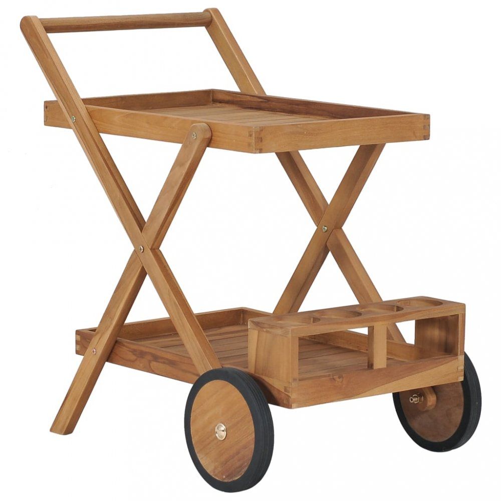 Čajový vozík teakové dřevo Dekorhome - DEKORHOME.CZ