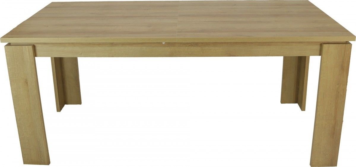 Shoptop Rozkládací stůl Bella 180 cm hnědý - Houseland.cz
