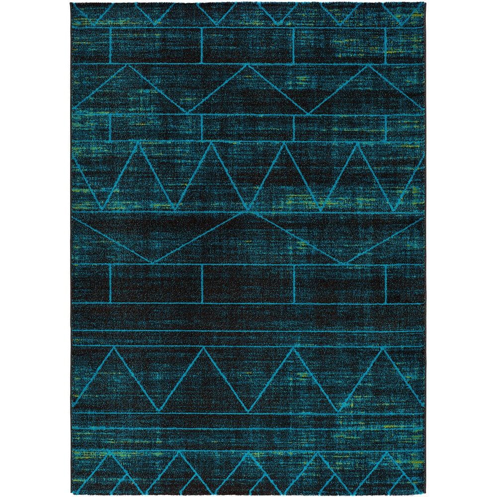 Modrý koberec Universal Neon Blue, 80 x 150 cm - Bonami.cz