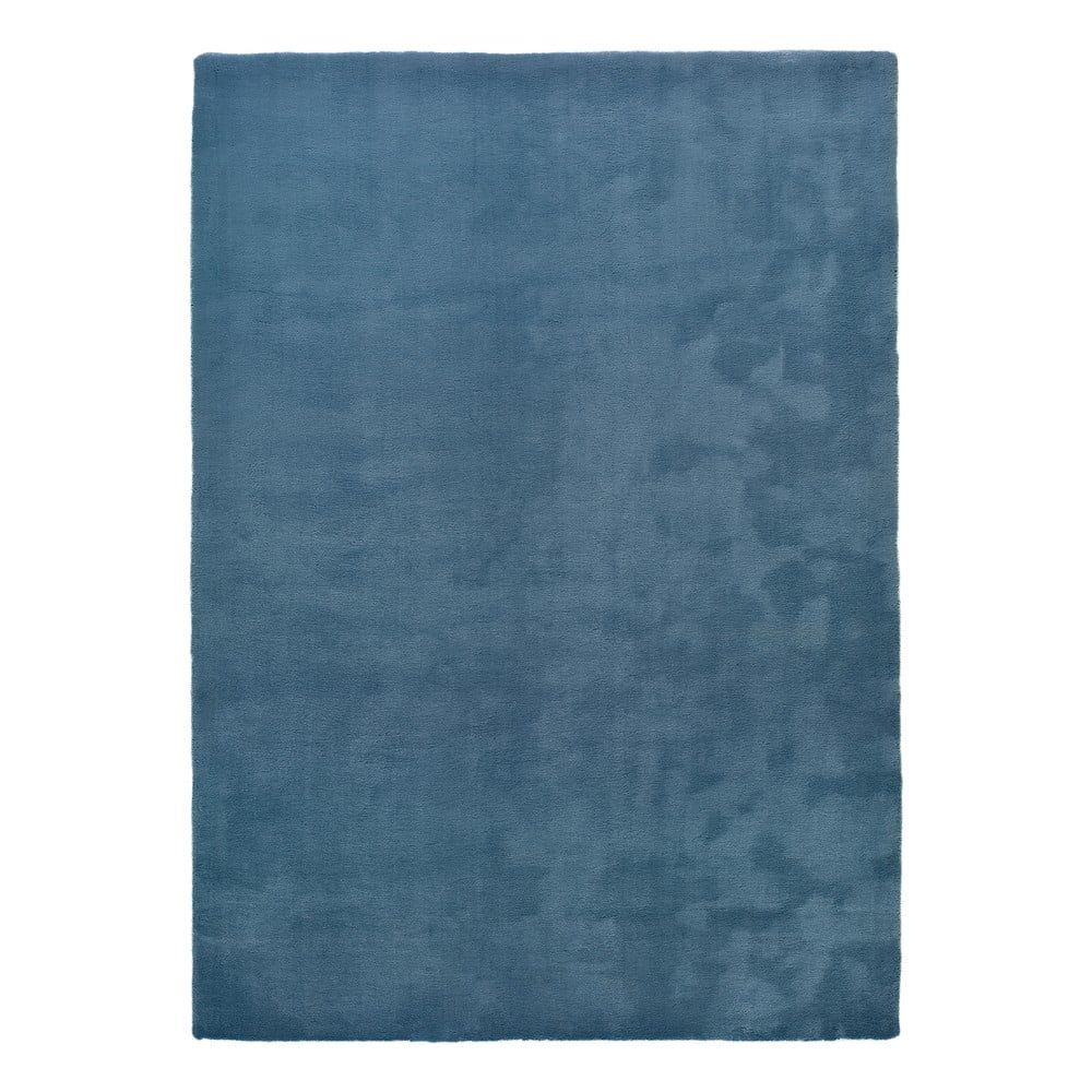 Modrý koberec Universal Berna Liso, 60 x 110 cm - Bonami.cz