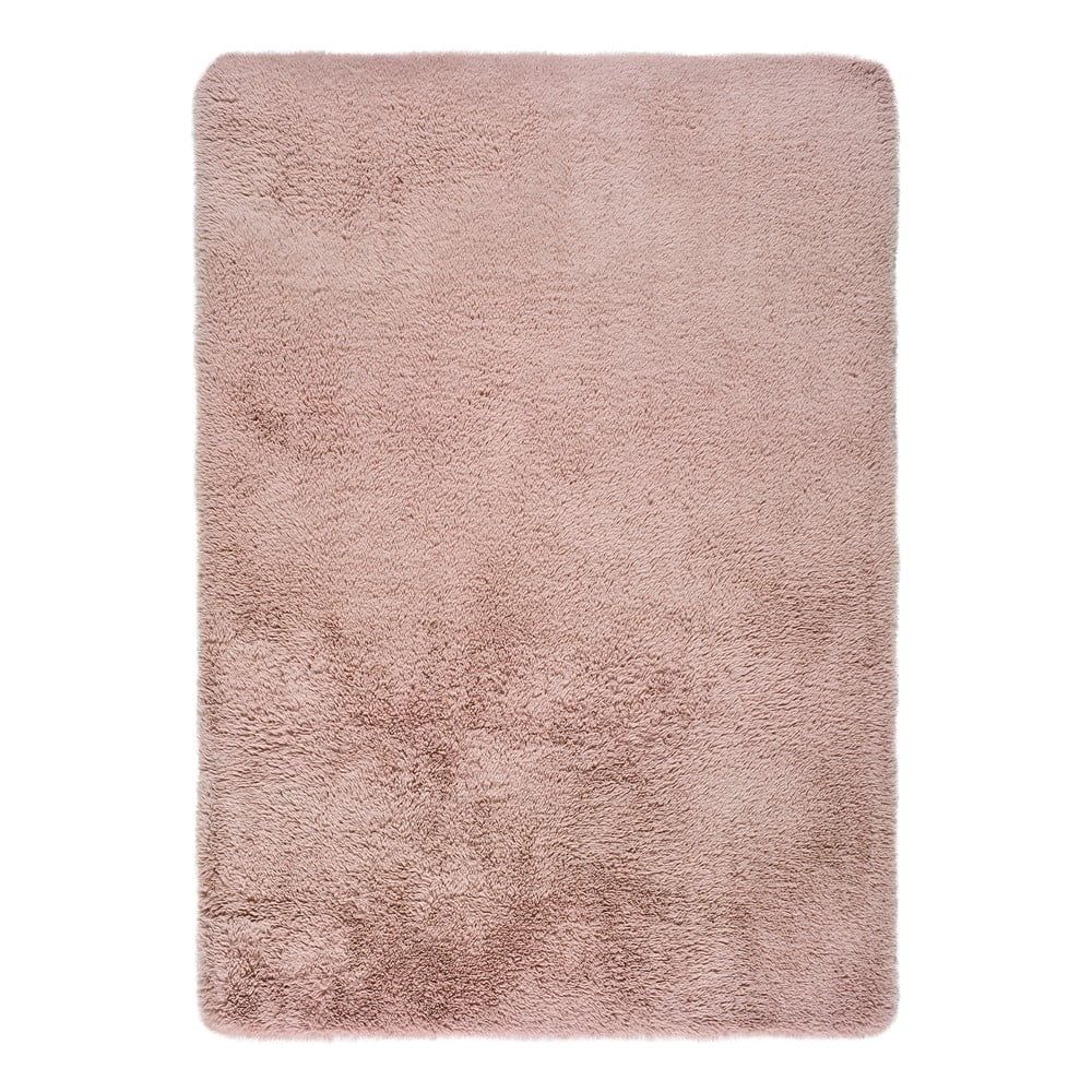 Růžový koberec Universal Alpaca Liso, 60 x 100 cm - Bonami.cz