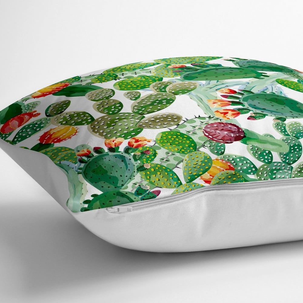 Povlak na polštář s příměsí bavlny Minimalist Cushion Covers Cactus, 70 x 70 cm - Bonami.cz