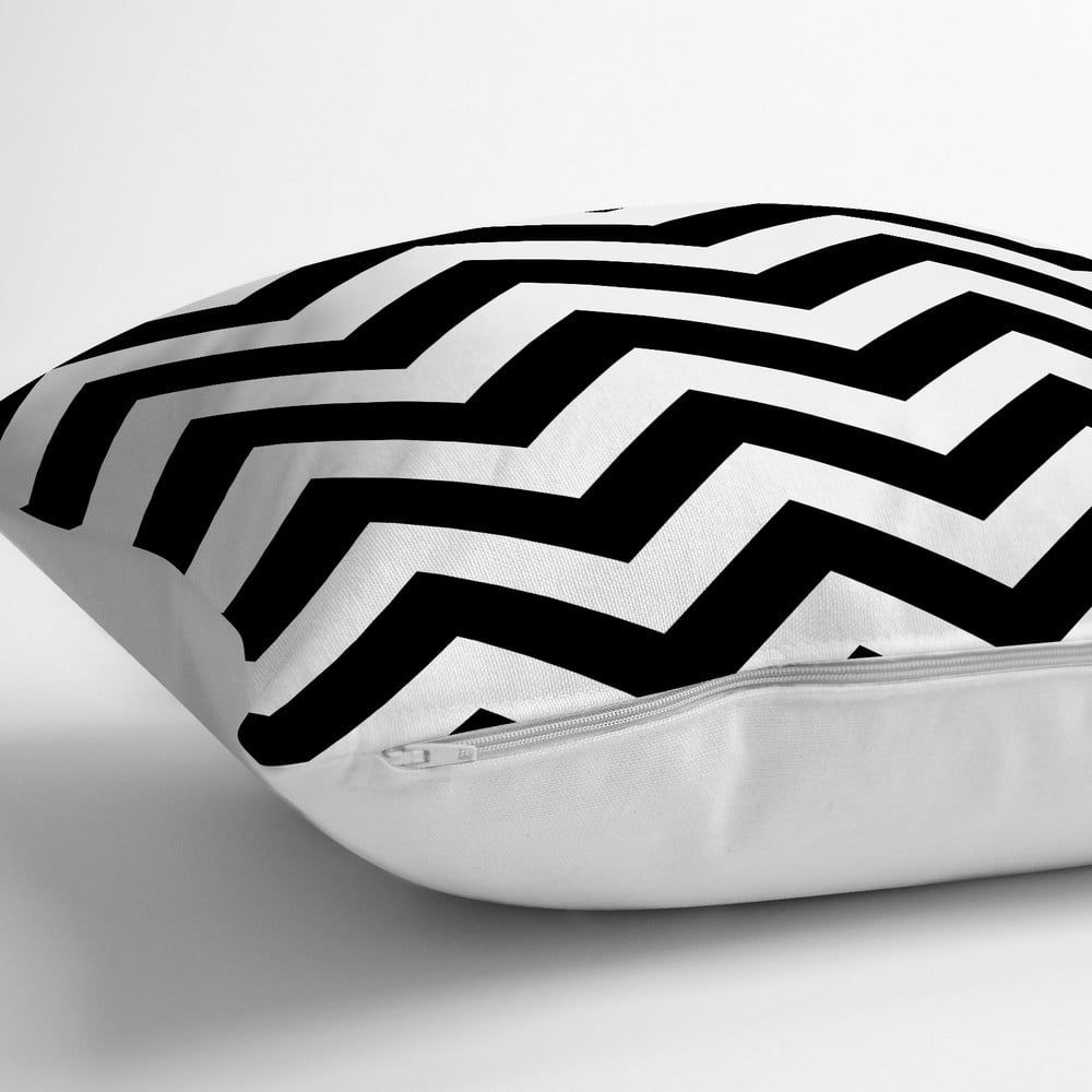 Povlak na polštář s příměsí bavlny Minimalist Cushion Covers Scribble, 70 x 70 cm - Bonami.cz