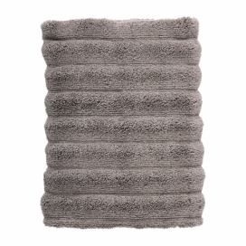 Šedý bavlněný ručník 70x50 cm Inu - Zone