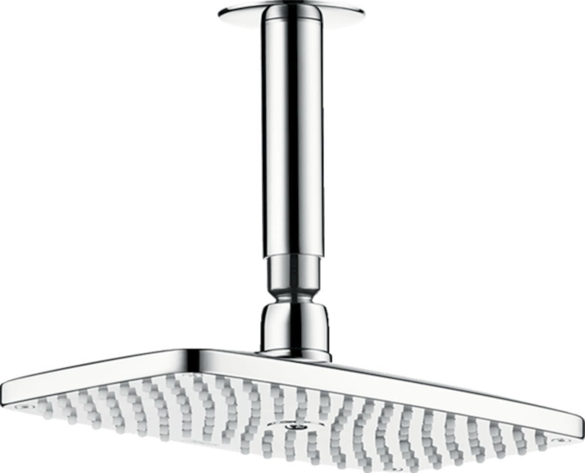 Hlavová sprcha Hansgrohe Raindance E strop včetně sprchového ramena chrom 27383000 - Siko - koupelny - kuchyně